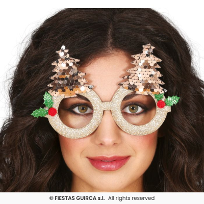 GAFAS DORADAS CON ARBOLES ORO