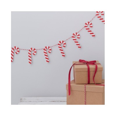 GUIRNALDA BASTON CARAMELO MADERA 1,5M