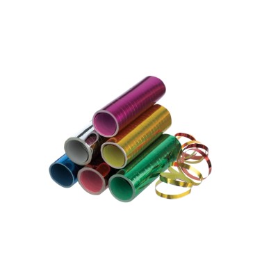 SERPENTINA PAPEL METAL SURTIDAS 400CM
