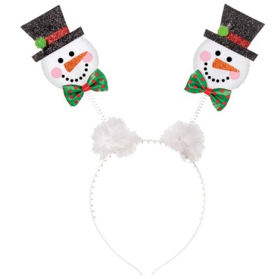 DIADEMA MUÑECO DE NIEVE
