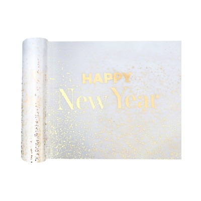 CAMINO DE MESA HAPPY NEW YEAR BLANCO 5 MTRS