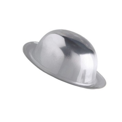BOMBIN METALIZADO PLATA