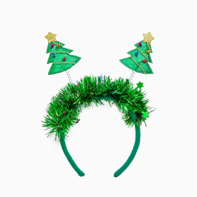 DIADEMA NAVIDAD ÁRBOLES CON MUELLE