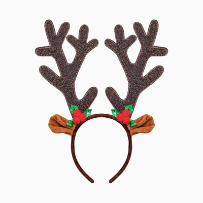 DIADEMA NAVIDAD CUERNOS RENO XL