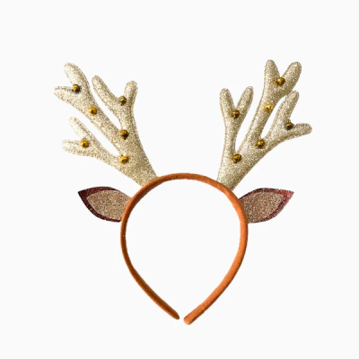 DIADEMA NAVIDAD RENO CASCABELES