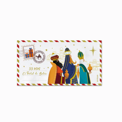 SERVILLETAS PAPEL REYES MAGOS 'CARTA'
