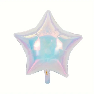 GLOBO ESTRELLA IRIDISCENTE 18'