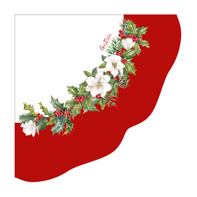 SERVILLETAS LIBERTY BUON NATALE 33 CM 16 UND