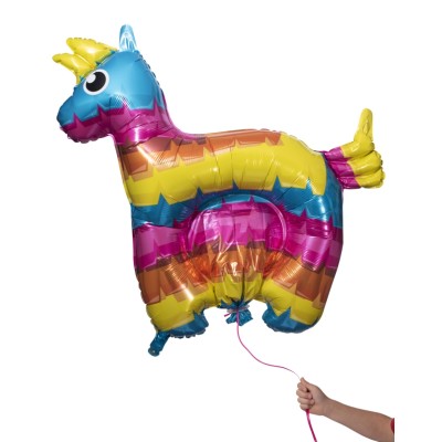 PIÑATA HINCHABLE BURRO FOIL