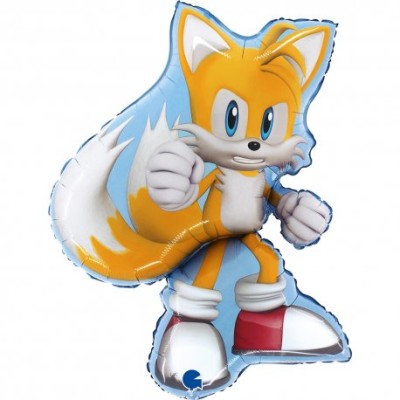 GLOBO FOIL TAILS SONIC 66 CM