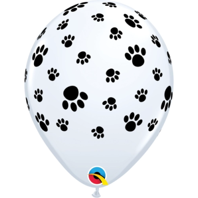 GLOBO DIBUJO PATAS PERROS 25 UND