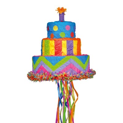 PIÑATA TARTA DE CUMPLEAÑOS