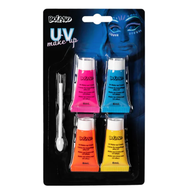 SET DE PINTURA FACIAL UV NEÓN