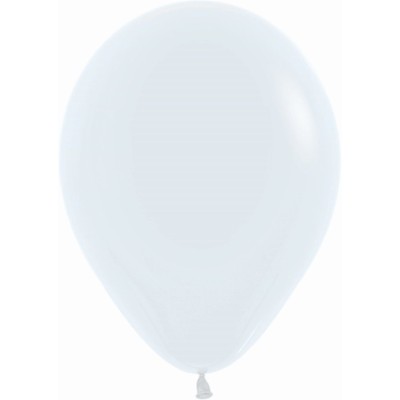 GLOBO LATEX R5 SOLIDO BLANCO 100 UN