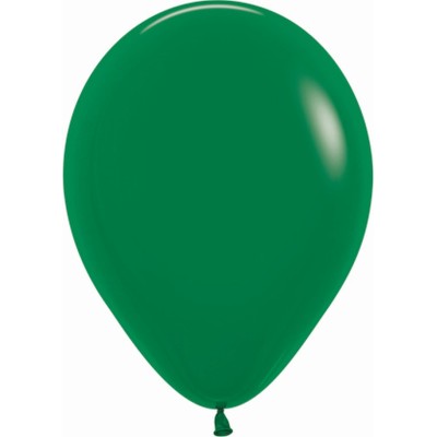 GLOBO LATEX R5 SOLIDO VERDE SELVA 100 UN