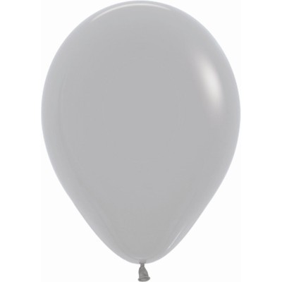 GLOBO LATEX R5 SOLIDO GRIS 100 UN