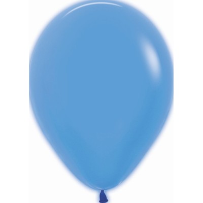 GLOBO LATEX R5 NEON AZUL 100 UN