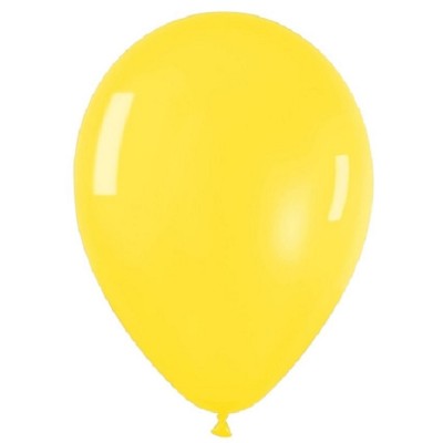 GLOBO LATEX R5 CRISTAL AMARILLO 100 UN