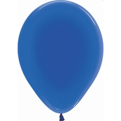 GLOBO LATEX R5 CRISTAL AZUL 100 UN