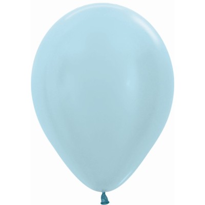 GLOBO LATEX R5 SATIN AZUL 100 UN