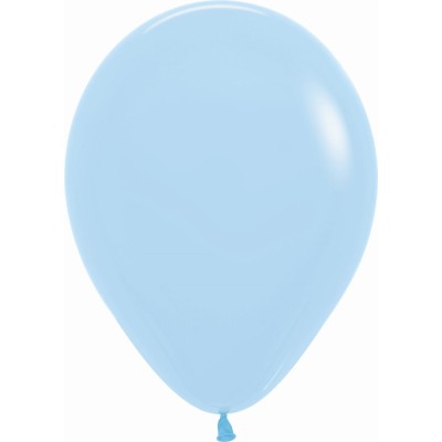 GLOBO LATEX R5 AZUL MATE 100 UND