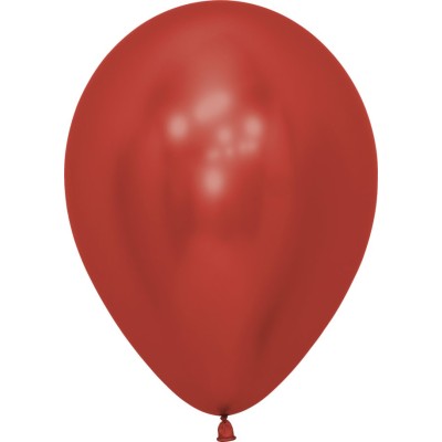 GLOBO REFLEX R5  50 UND -ROJO CRISTAL