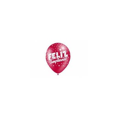 GLOBOS 8 UND HAPPY BIRTHDAY