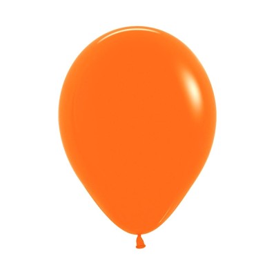 GLOBOS 30 CM 10 UND NARANJA - BALL