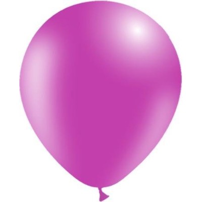 GLOBOS 30 CM 10 UND FUCSIA - BALL