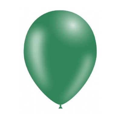GLOBOS 30 CM 10 UND VERDE BOSQUE - BALL