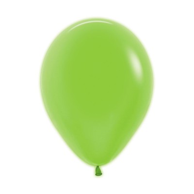 GLOBOS 30 CM 10 UND VERDE MANZANA - BALL