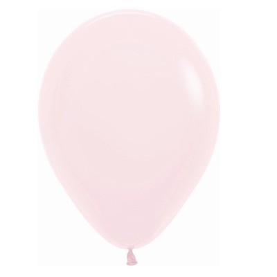 GLOBOS 30 CM 10 UND ROSA MATTE PASTEL - BALL