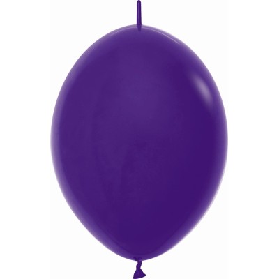 LINK-LOON 12'SOLIDO VIOLETA 28 CM 25 UND