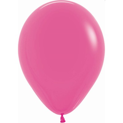 GLOBOS SOLIDO R12 50 UND - FUCSIA