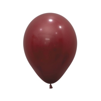 GLOBOS SOLIDO R12 50 UND - MERLOT