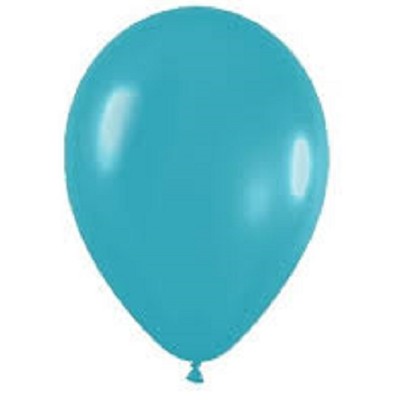 GLOBOS SOLIDO R12 50 UND - TURQUESA