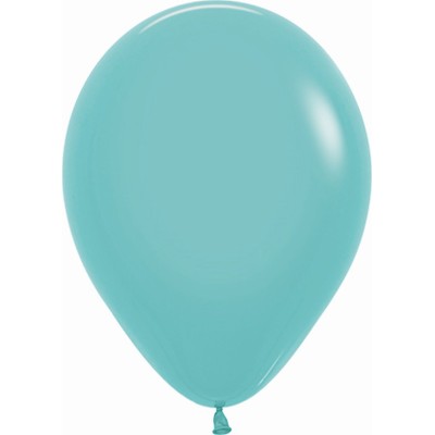 GLOBOS SOLIDO R12 50 UND - AGUAMARINA