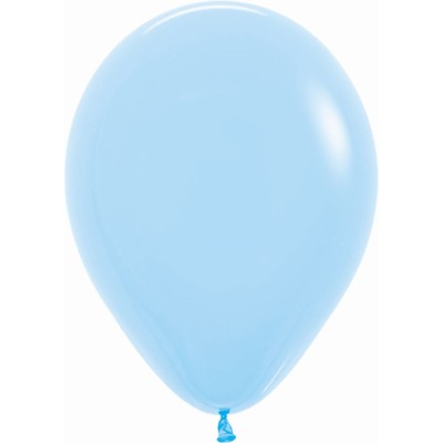 GLOBOS SOLIDO R12 50 UND - CELESTE