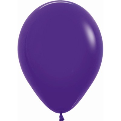 GLOBOS SOLIDO R12 50 UND - VIOLETA