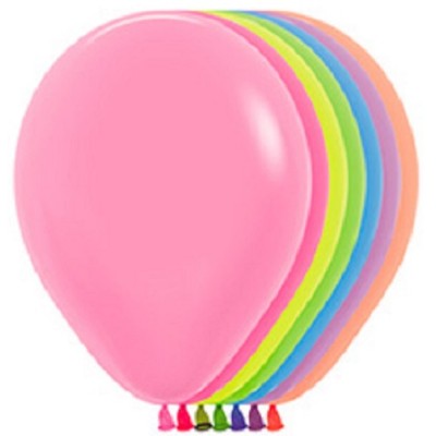 GLOBOS R12 50 UND- NEON SURTIDO