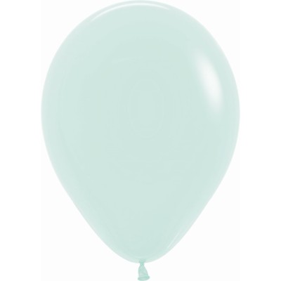 GLOBOS SOLIDO R12 50 UND- PASTEL VERDE