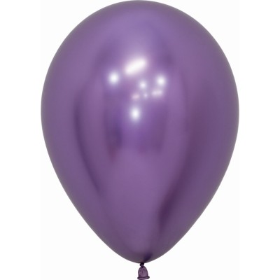 GLOBOS REFLEX R12  50 UND- VIOLETA