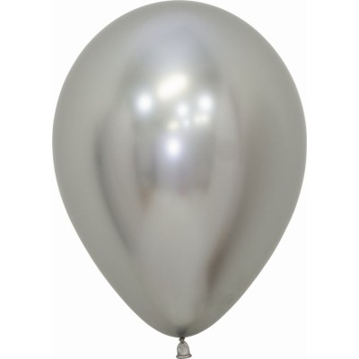 GLOBOS REFLEX R12 50 UND - PLATA