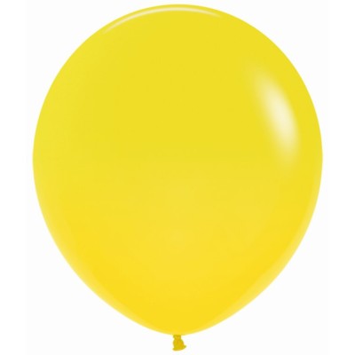 GLOBO LATEX R18 AMARILLO 45 CM