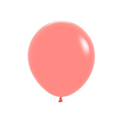 GLOBO LATEX R18 DUSK CORAL TROPICAL 45 CM