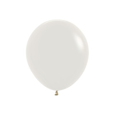 GLOBO LATEX R18 DUSK CREMA 45 CM S/15