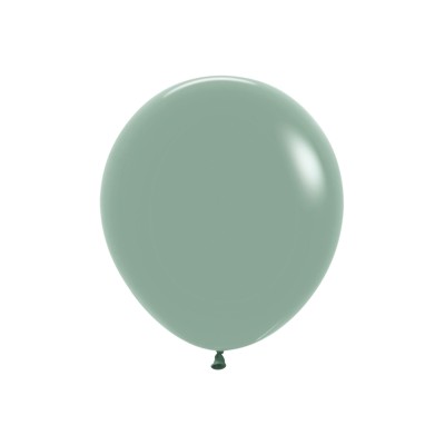 GLOBO LATEX R18 DUSK VERDE LAUREL  45 CM