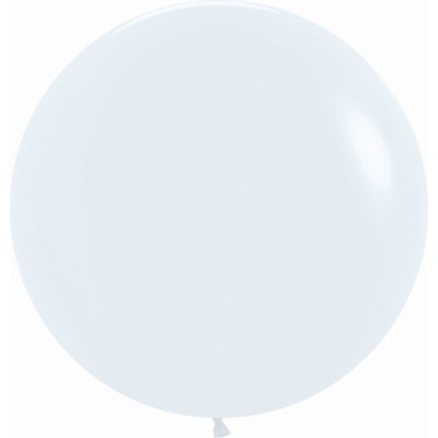 GLOBO LATEX  R24 BLANCO (60 CM)
