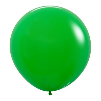 GLOBO LATEX R24 VERDE TREBOL (60 CM)