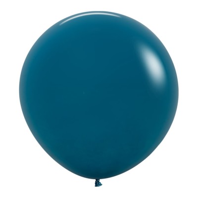 GLOBO LATEX R24 NUEVO TURQUESA  (60 CM)